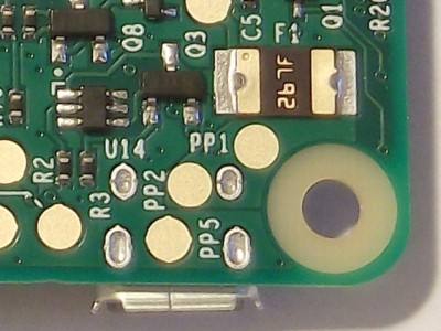 Pi 3 Model B Power In PCB Area.